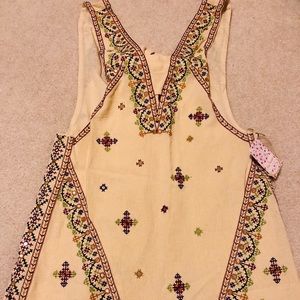 Free People Embroidered Dress